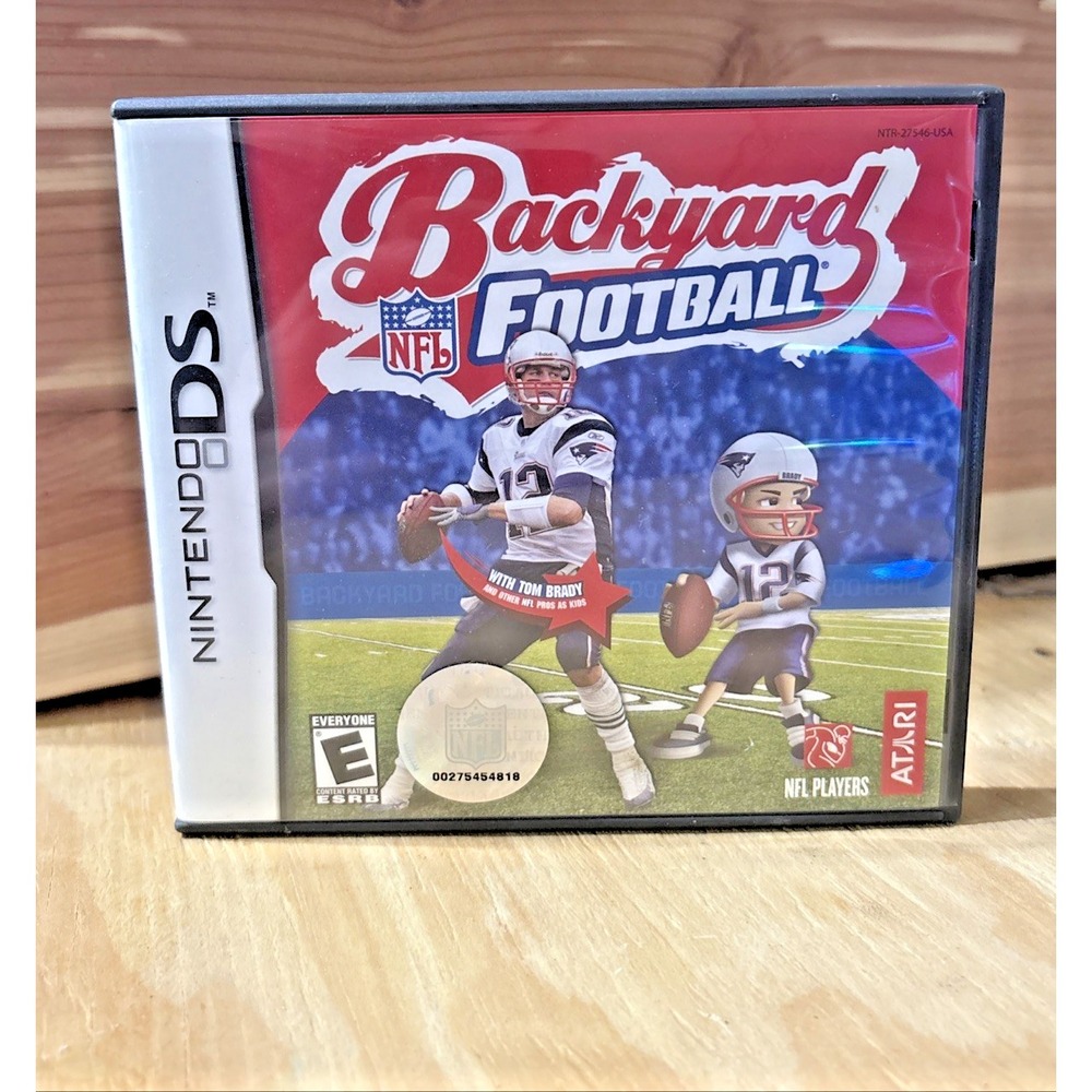 Backyard Football 08 (Nintendo DS, 2007) Complete Tested Works Great USA Version